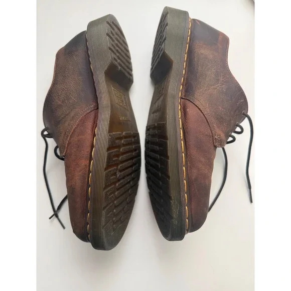Dr Martens 1461 Mens Leather Brown Oxford Shoes 10 US M - Picture 7 of 11